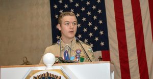 Eagle Scout of the Year Koen Weaver