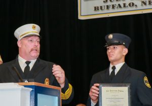 Chief Paul Rideout and FF Gregory Horst 
