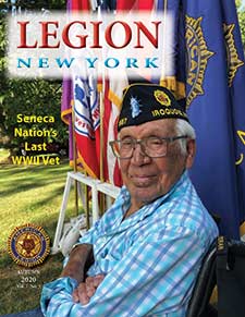 Cover of autumn 2020 issue of Legion New York