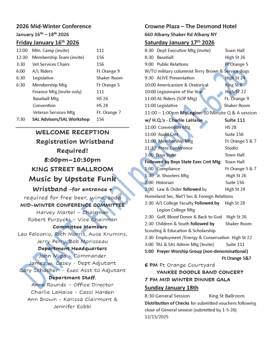 2026 Mid Winter Agenda Draft Agenda 12 15
